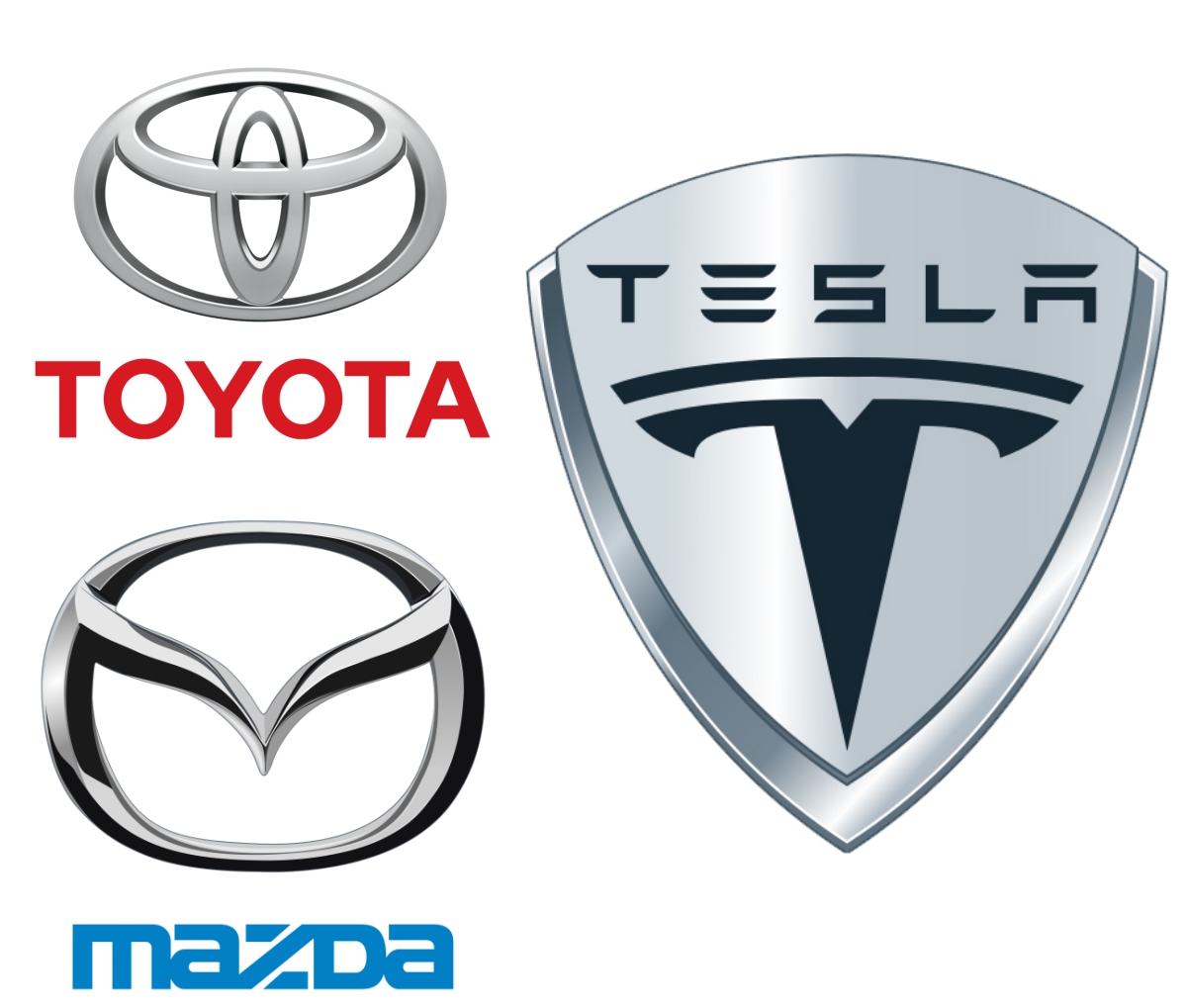 Agárrate Tesla, Toyota y Mazda se unen para crear empresa de vehículos eléctricos