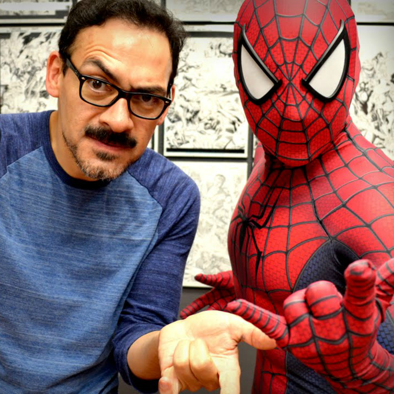El mexicano que de niño soñaba con dibujar a Spiderman y hoy trabaja en Marvel