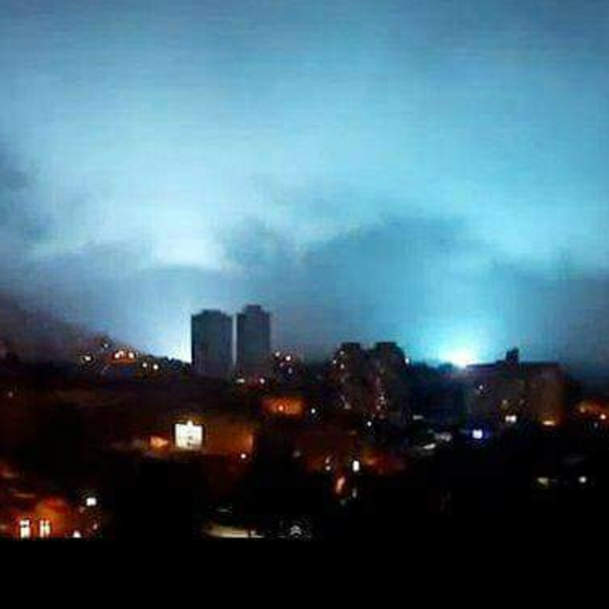 ¿Qué son las luces que se vieron en el cielo durante el temblor?