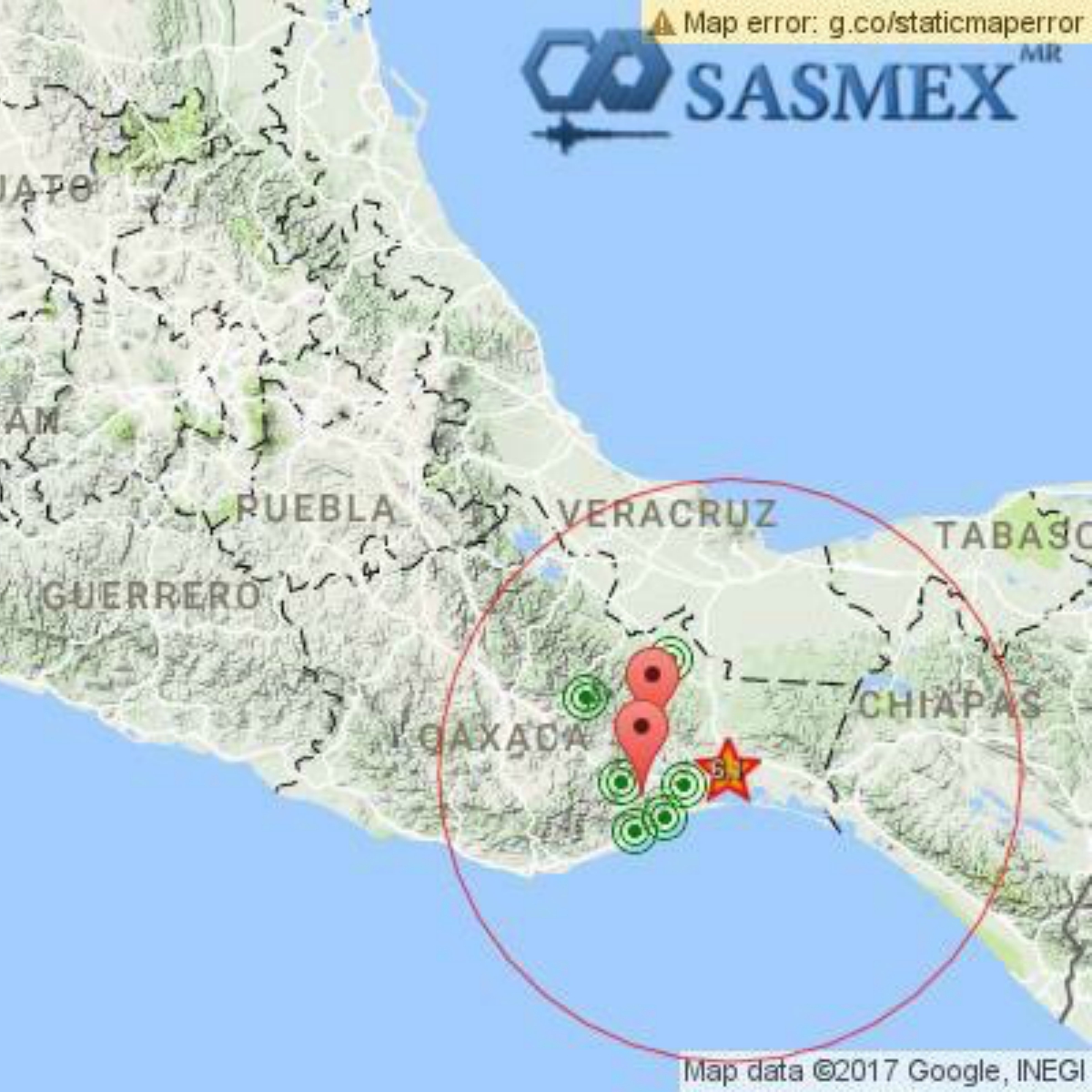 Sismo de 6.1 grados se registra en la CDMX