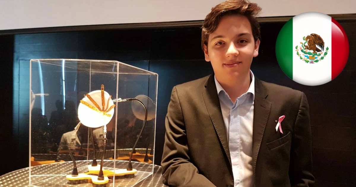 Joven mexicano crea dispositivo portátil para detectar cáncer de mama