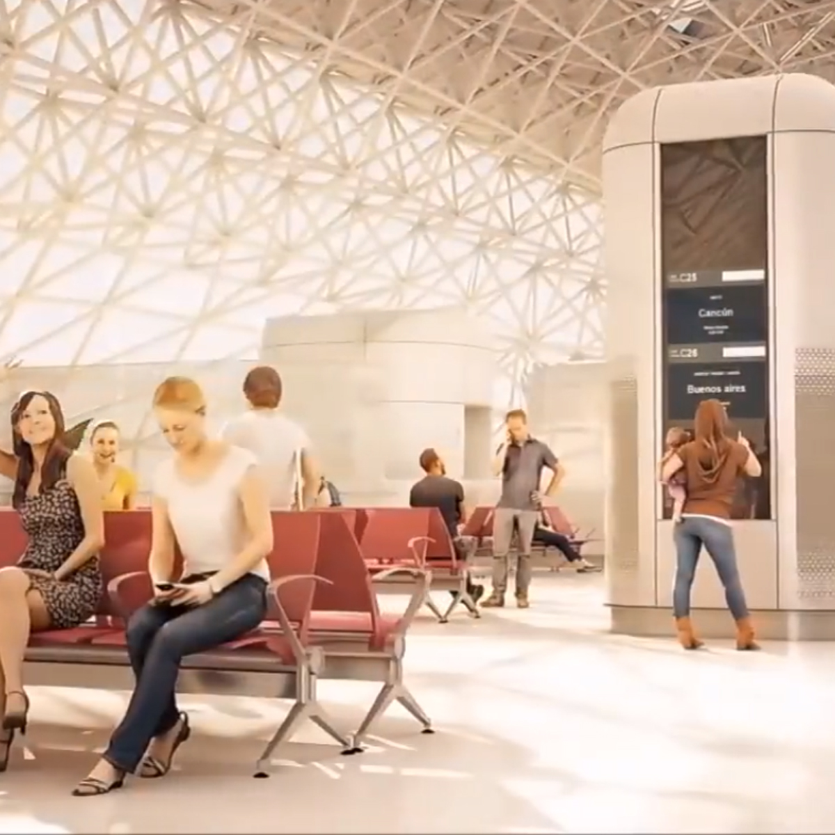 VIDEO: Así lucirá el nuevo aeropuerto de la CDMX por dentro