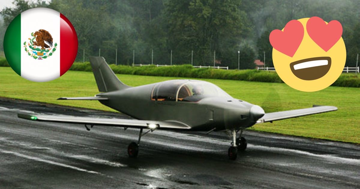Así es el nuevo avión desarrollado en México
