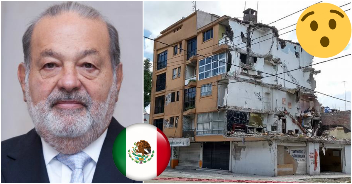Así es como Slim contribuirá a la reconstrucción de México tras el sismo