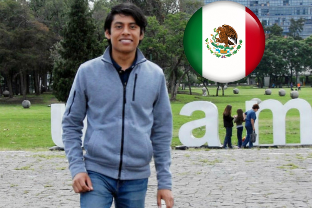 Es mexicano, de origen indígena y estudiará una maestría en Física en Alemania