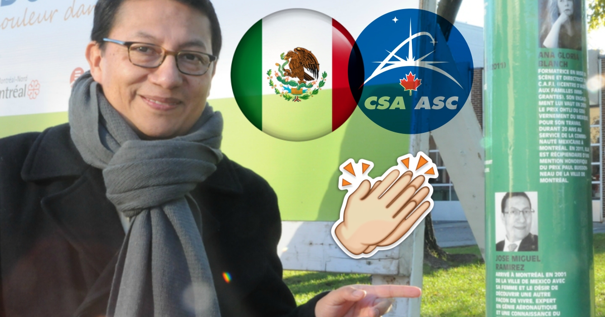 El mexicano que jugaba con aviones y ahora controla satélites en la 'NASA' Canadiense
