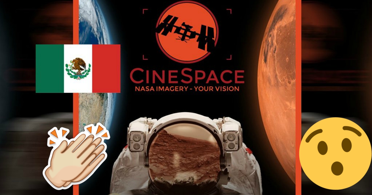 Cineasta mexicano deslumbra en concurso de la NASA