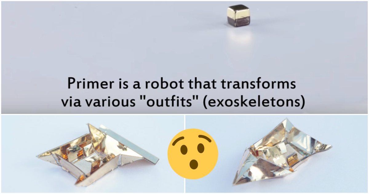 Los robots transformers son una realidad gracias a esta universidad