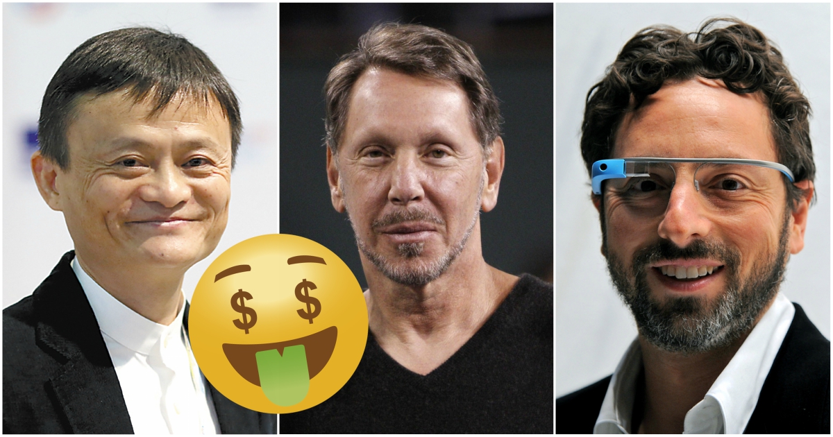 Ellos son los 7 hombres de la tecnología que más ganan por día