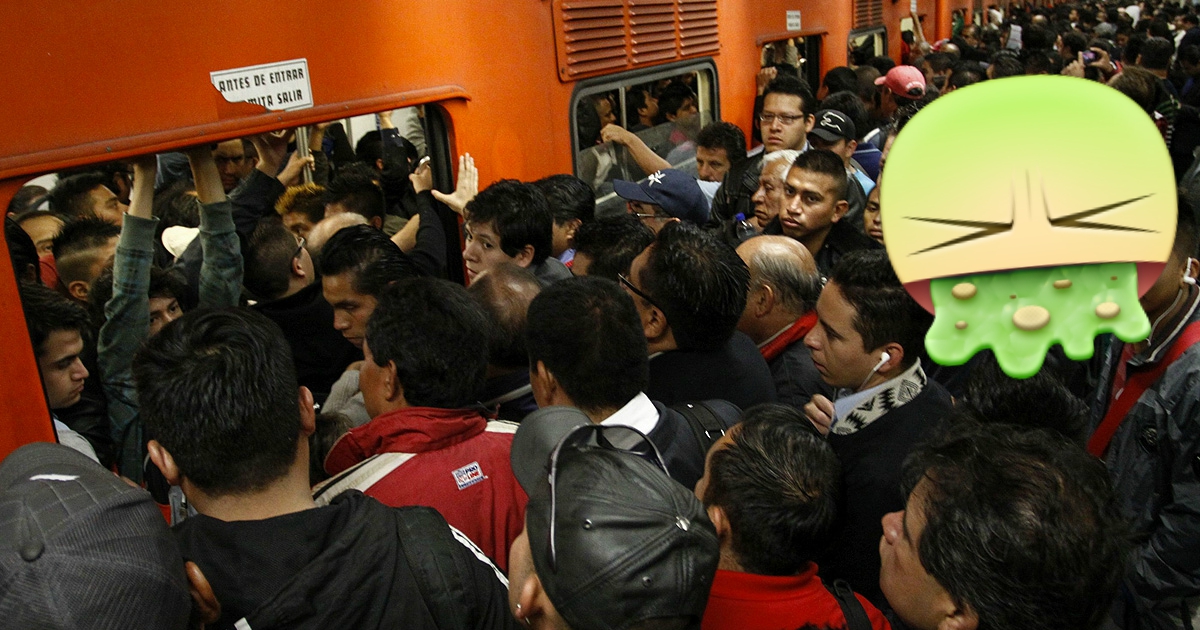Estos son los pasajeros invisibles con los que compartes el Metro diariamente