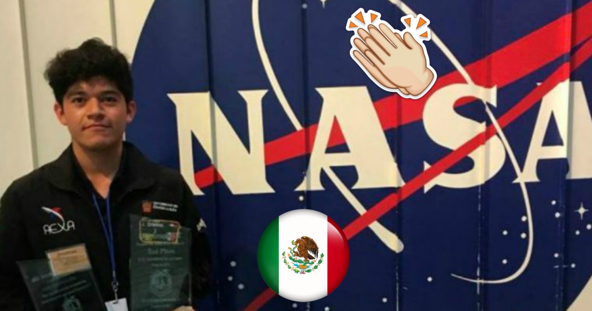 Estudiante mexicano triunfa en la NASA sin apoyo del Gobierno