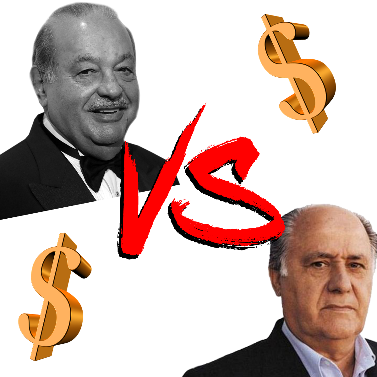 Slim vs Amancio, guerra de millonarios