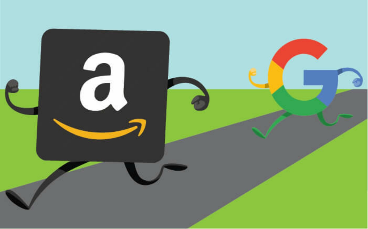 Amazon vs Google, batalla entre gigantes por el dominio de la red