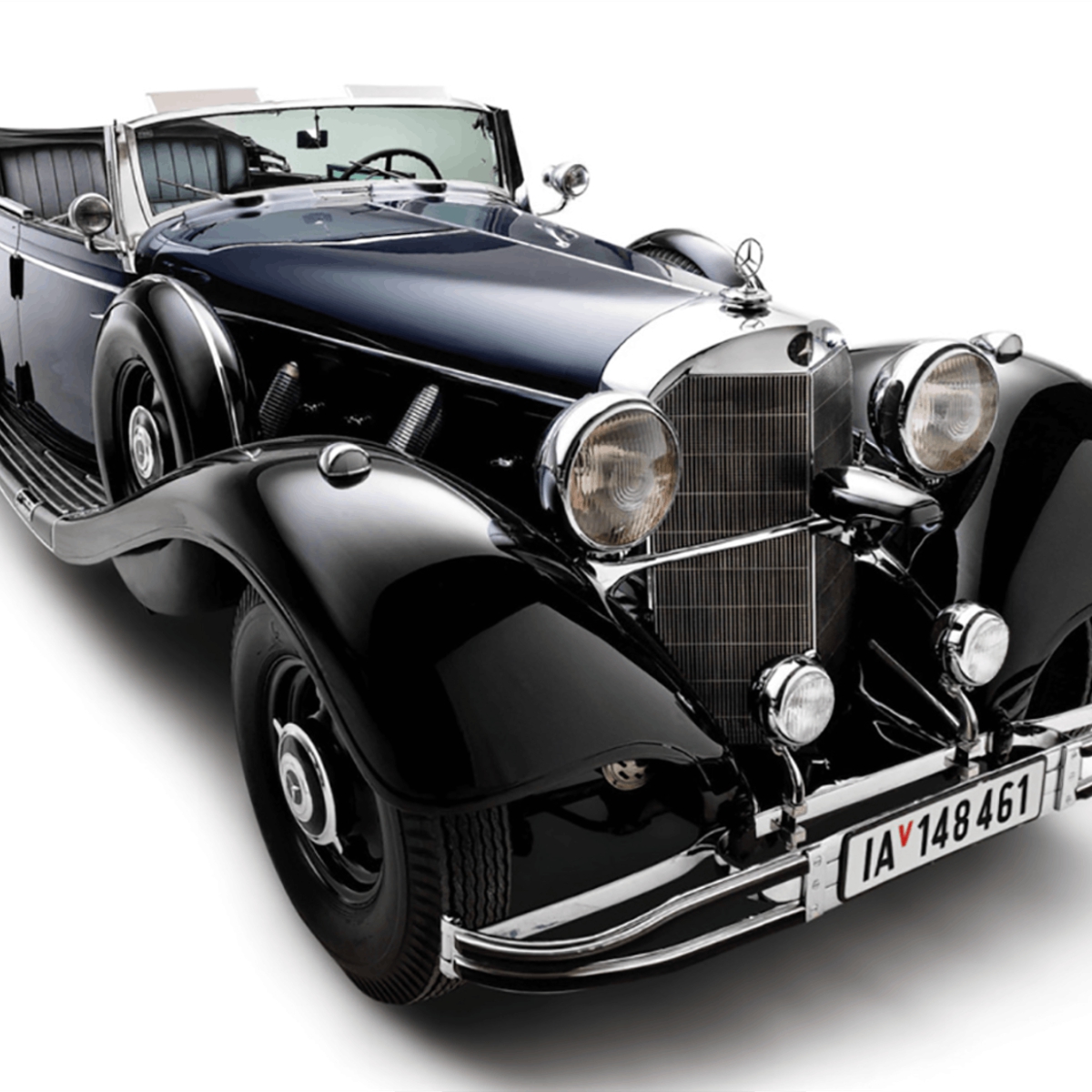 FOTOS: Será subastado el 'Súper Mercedes' usado por Adolfo Hitler en 1939