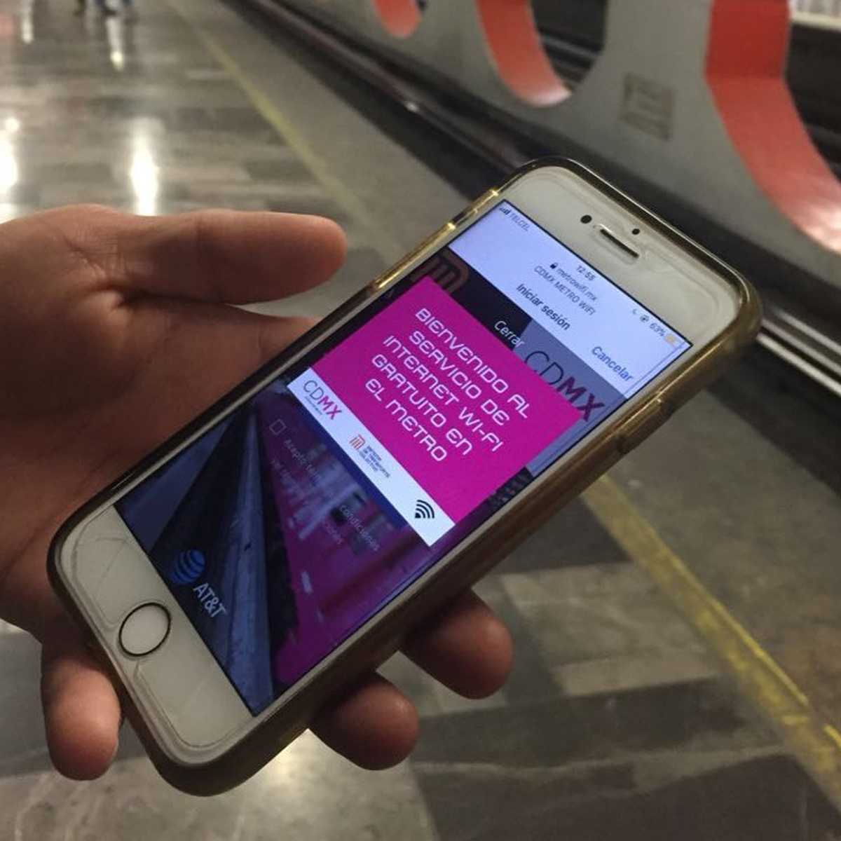 Alguien ya trató de hackear el internet de la Línea 7 del Metro