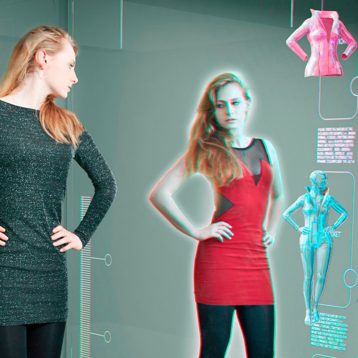 Amazon patentó un espejo inteligente para probarte ropa virtualmente