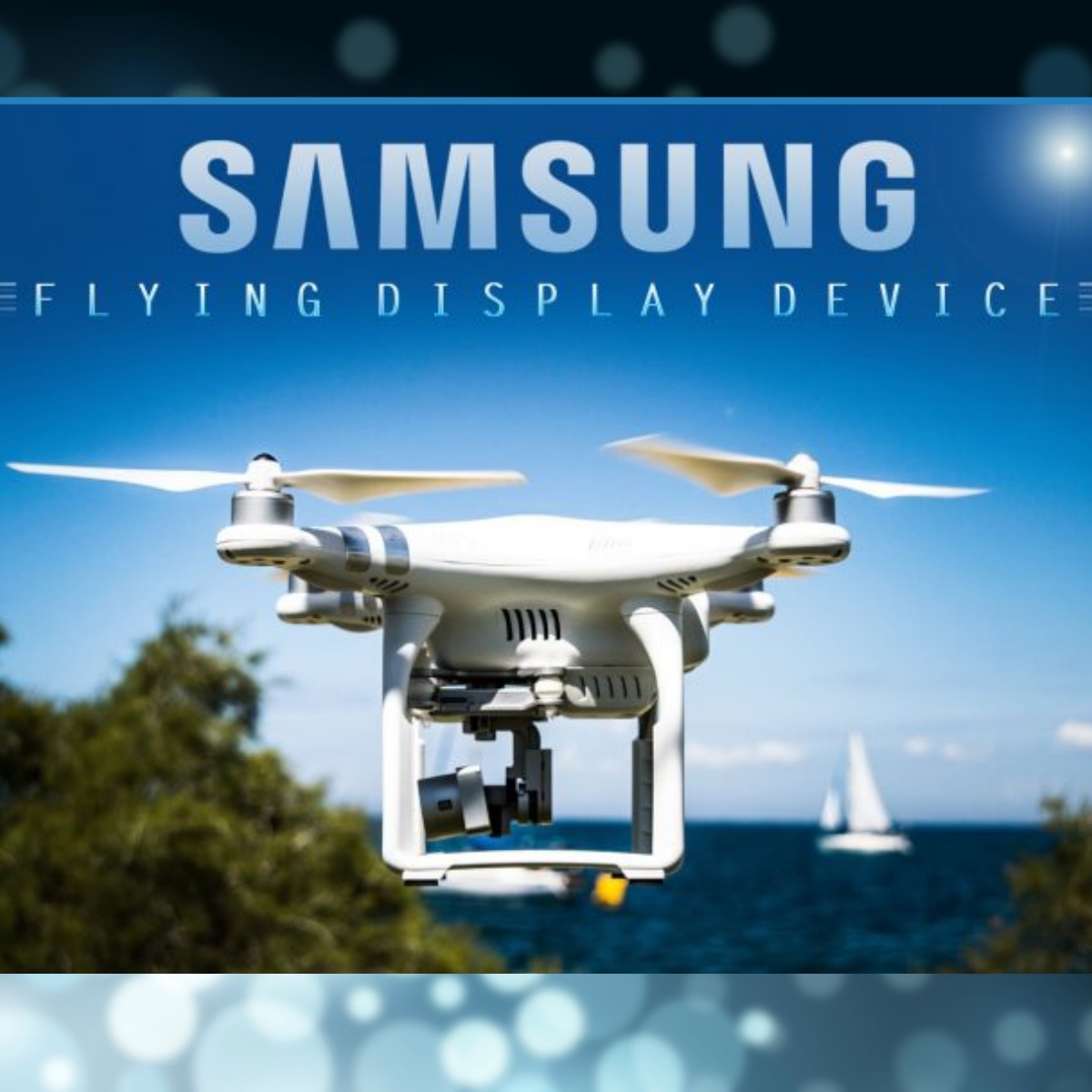 Samsung patenta su propio drone controlado por ojos y voz