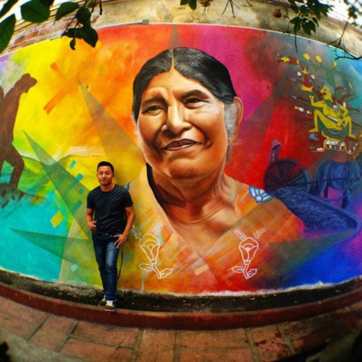 Este graffitero de origen zapoteca llevó su arte a Dubái