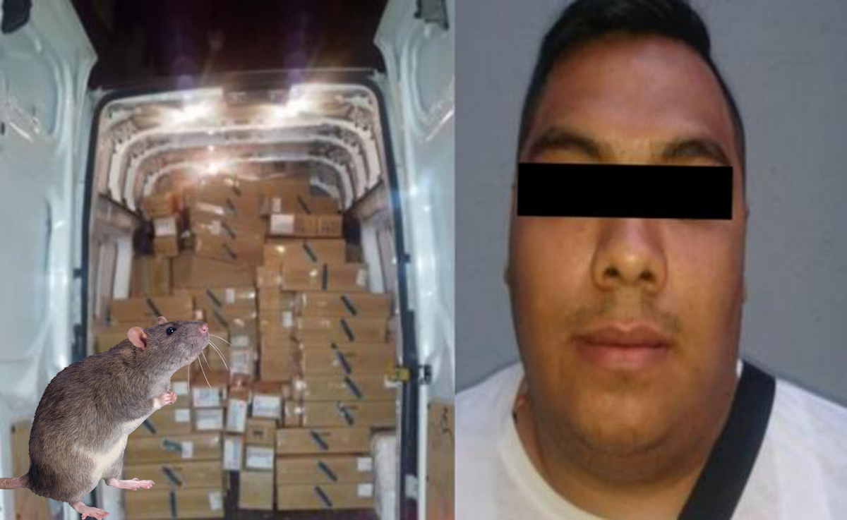 El impresionante botín con el que detuvieron a este hombre en la CDMX