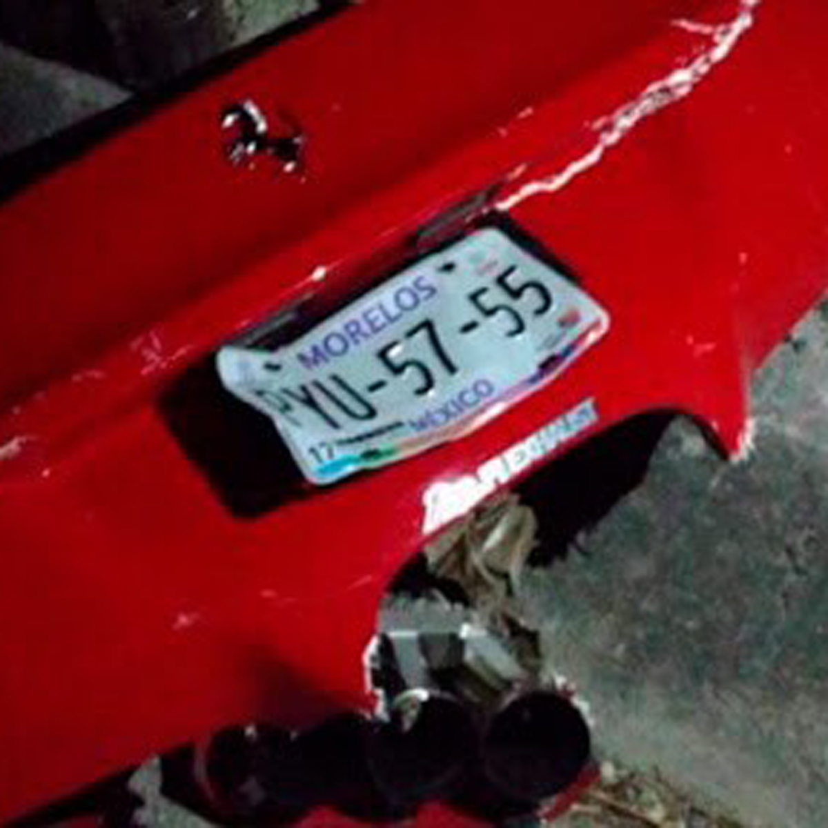 ¿Recuerdas a #LordFerrari? Así quedó su auto después de un aparatoso accidente