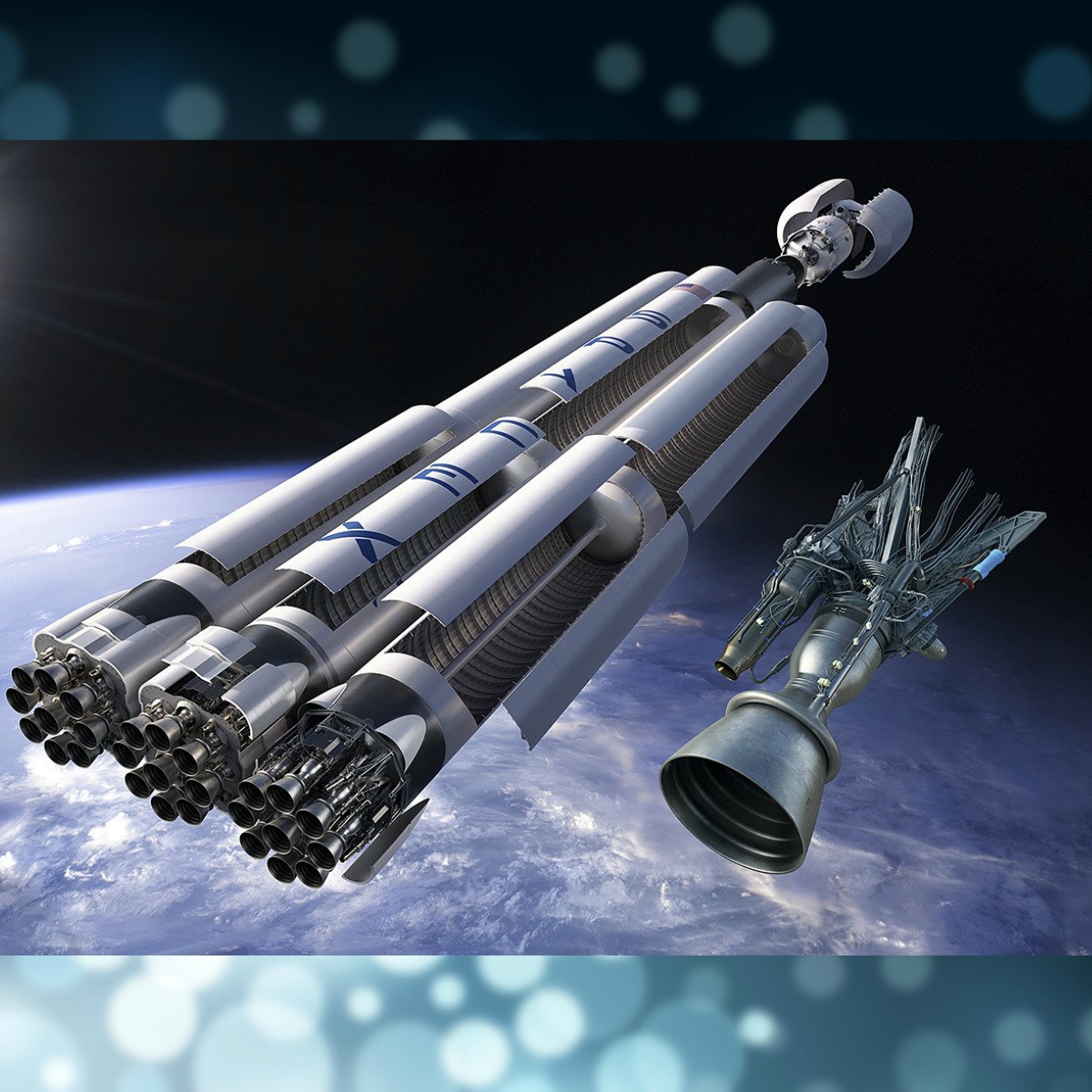 SpaceX lanzó dos satélites al espacio para llevar internet a todo el mundo