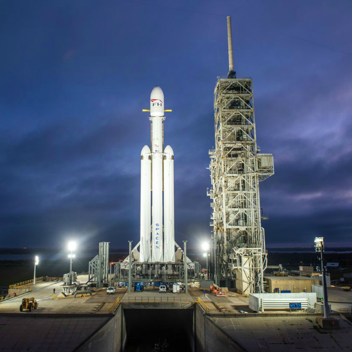 Aquí puedes ver lanzamiento del Falcon Heavy de SpaceX