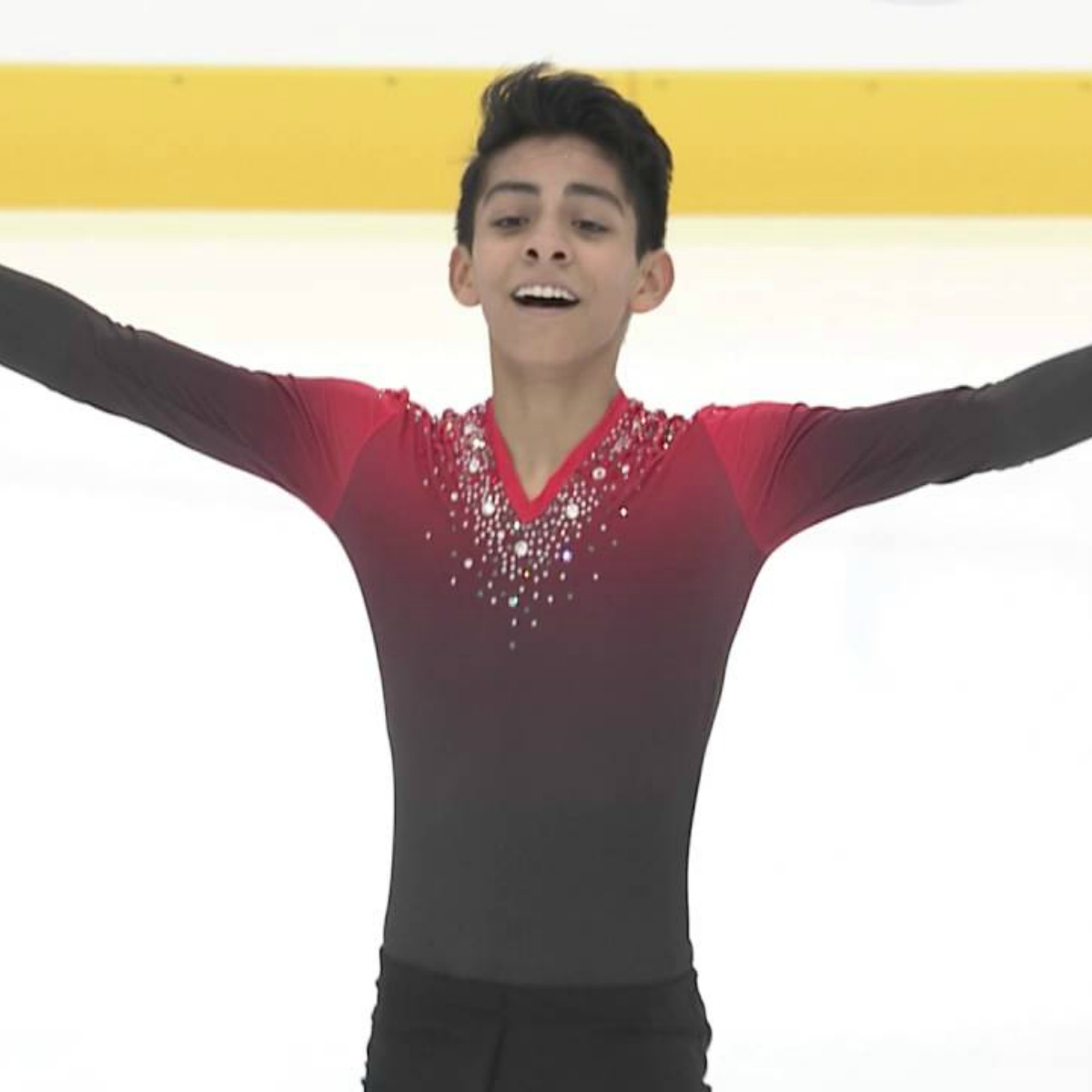 Él es el primer patinador mexicano que clasifica a la final de un Mundial