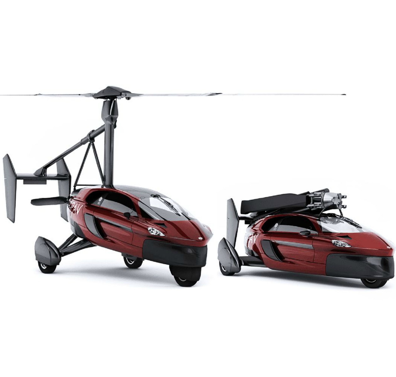 Este es el primer coche volador del mundo y llegará al mercado en 2019