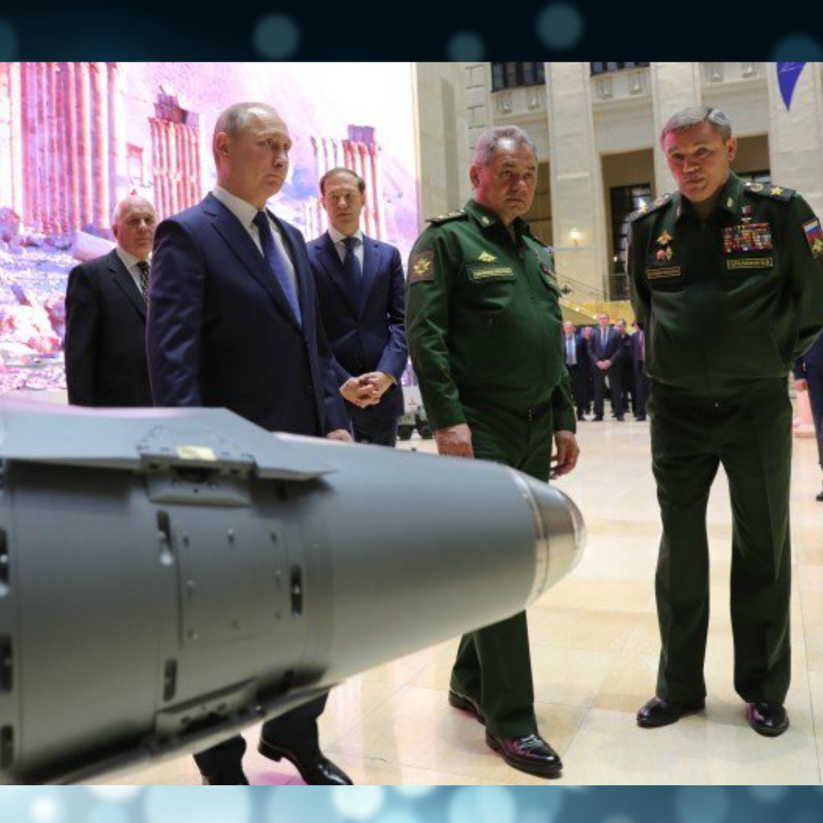 Vladimir Putin bombardea Florida en un video donde muestra sus nuevas armas nucleares