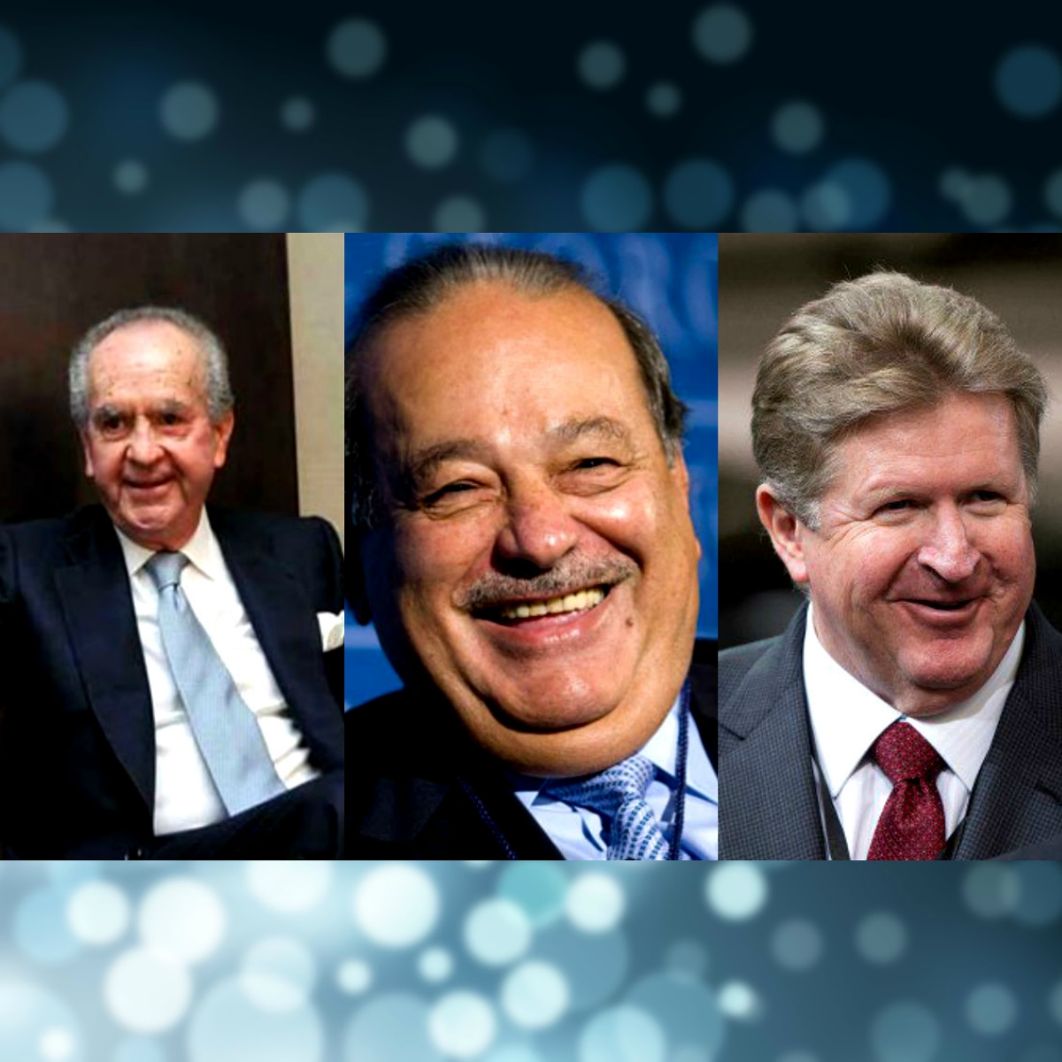 Ellos son los 5 mexicanos más ricos del país