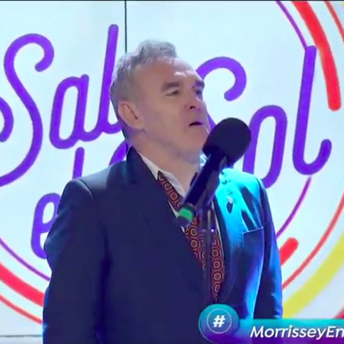La presentación de Morrissey que enloqueció a las redes sociales