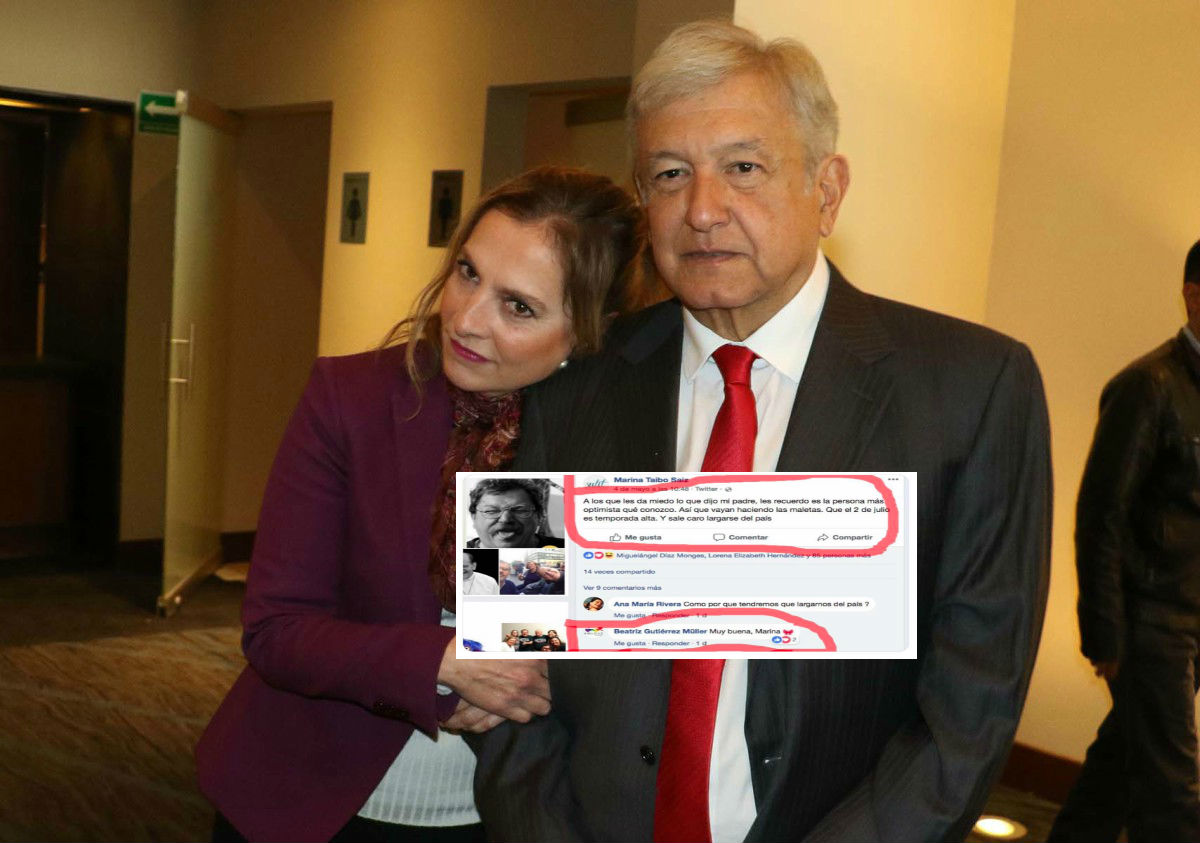 El mensaje en Facebook que pone en aprietos a esposa de López Obrador