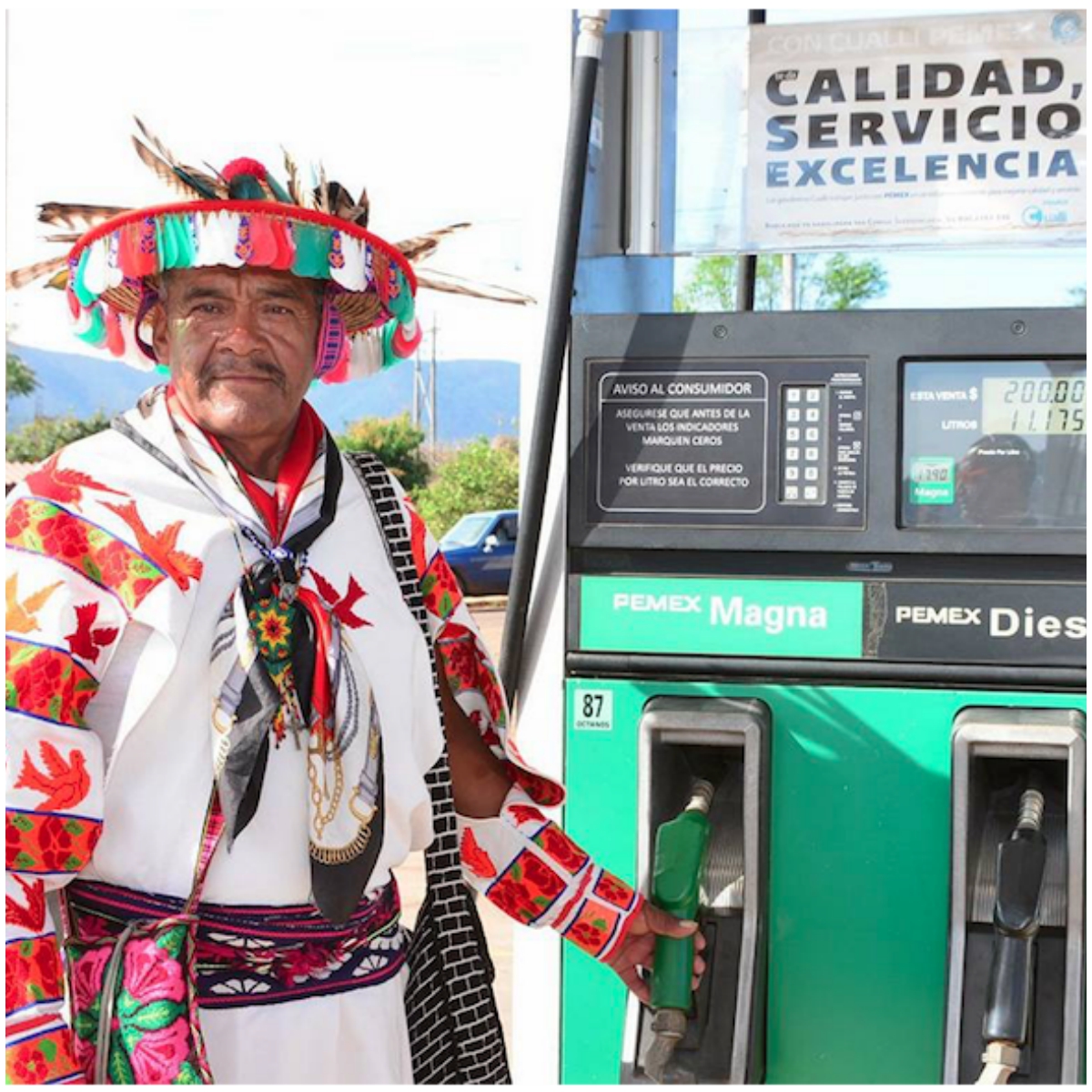 Huicholes abren la primera gasolinera comunitaria de Pemex para impulsar su economía