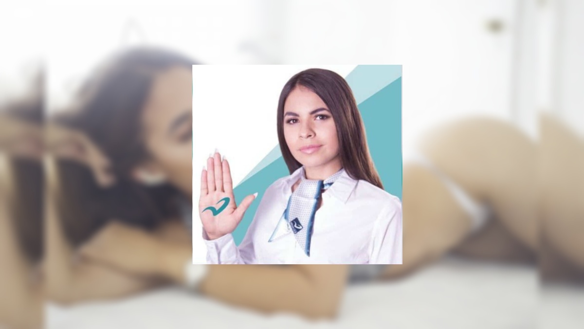 Con estas fotos, una candidata quiere ganarse al electorado en Tinder