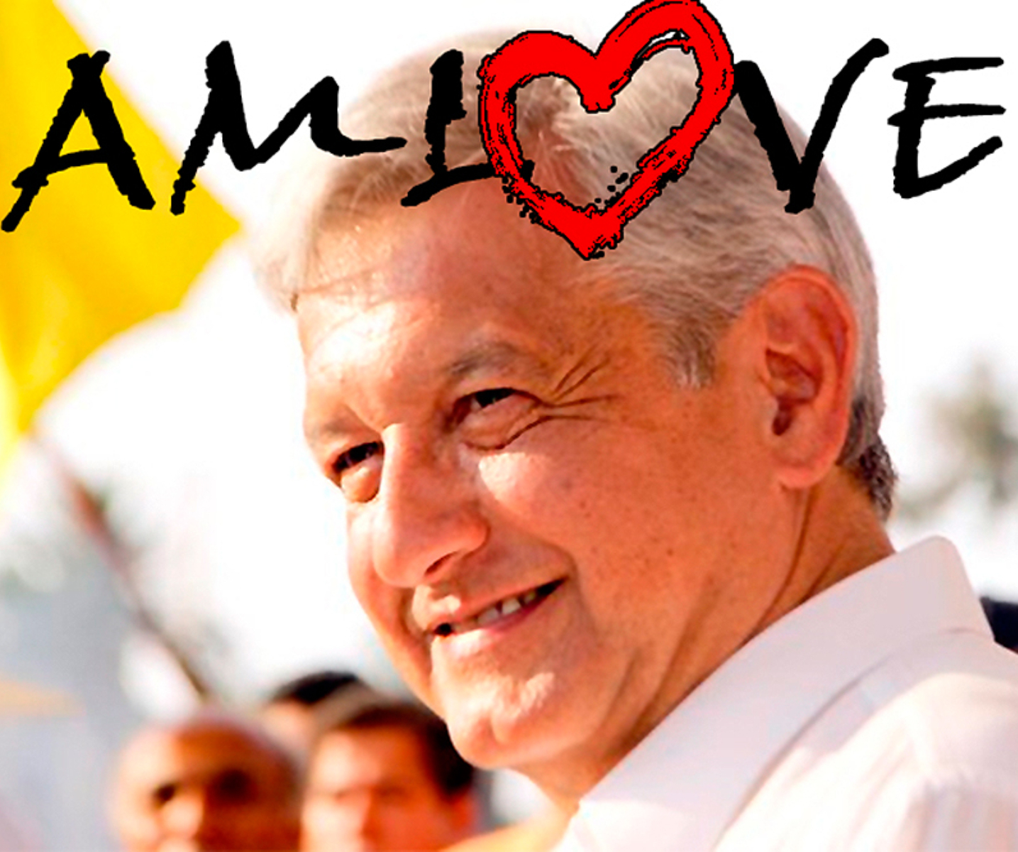 Este hombre llevó su amor por AMLO a niveles insospechados