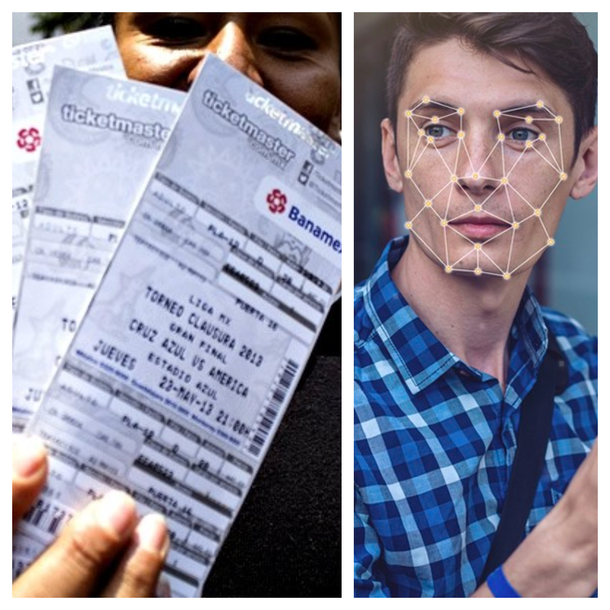 Ticketmaster planea sustituir boletos por reconocimiento facial