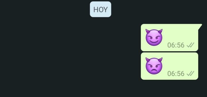 Revelan el verdadero significado del emoji del "diablito morado"