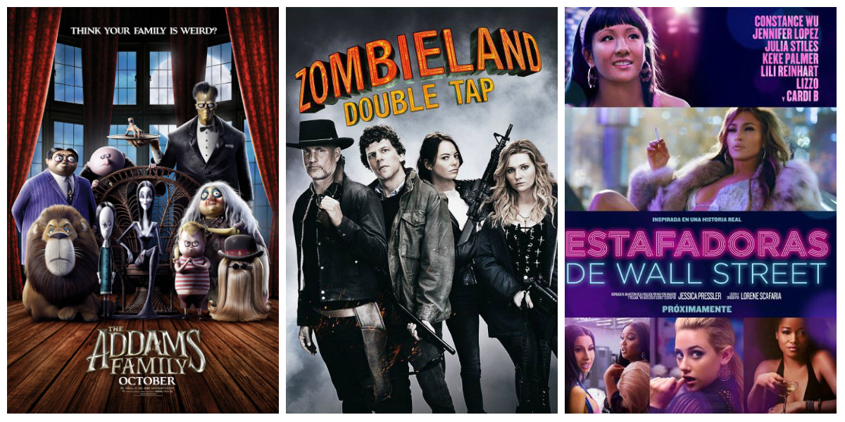 Conoce las películas que estarán en cartelera el fin de semana