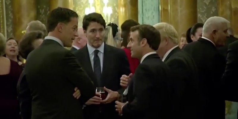 Captan a Trudeau y otros líderes mofándose de Trump en cumbre de la OTAN