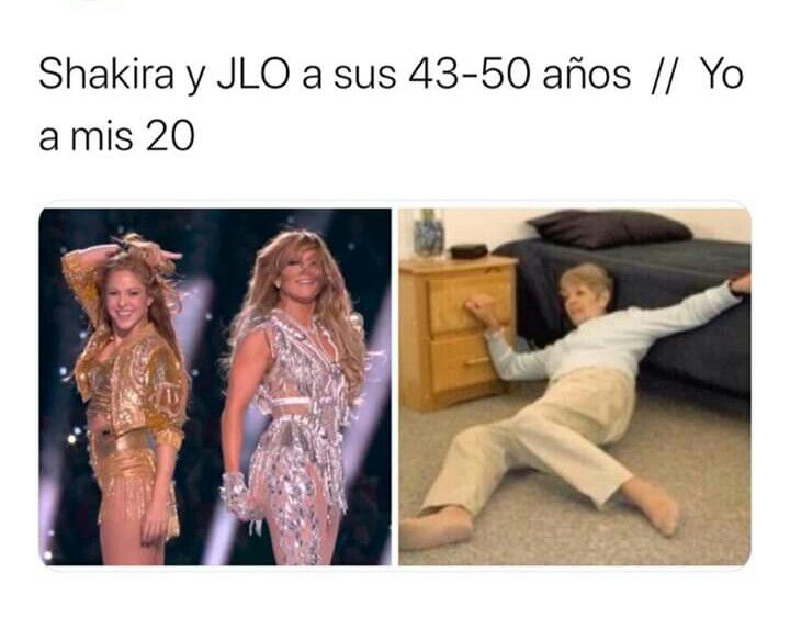 Los mejores memes de Shakira y JLO en el Super Bowl
