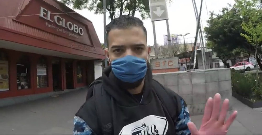 Youtuber con COVID-19 denuncia amenazas por ir al súper