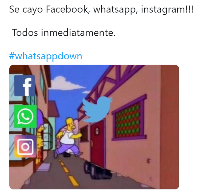 Se caen FB, WhatsApp e Instagram en plena cuarentena y les llueven los memes