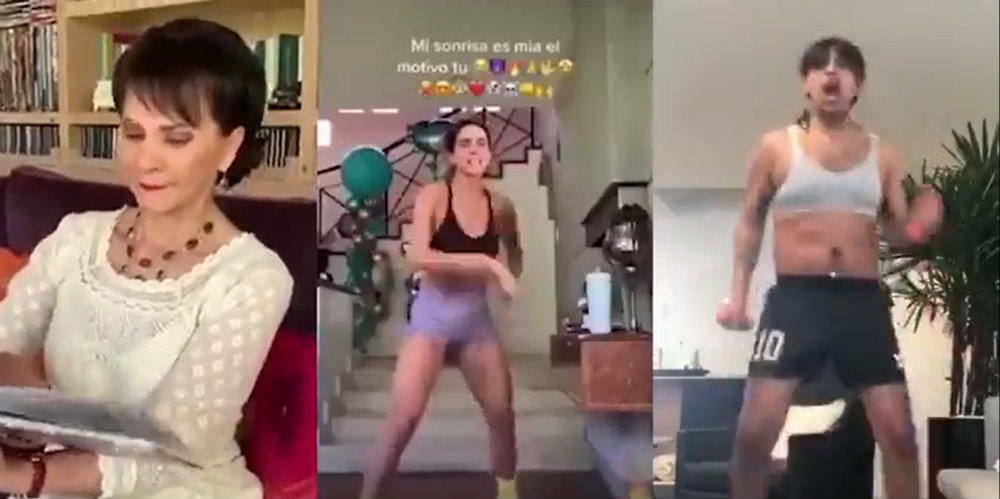 Famosos se mofan de los videos fitness de Bárbara de Regil