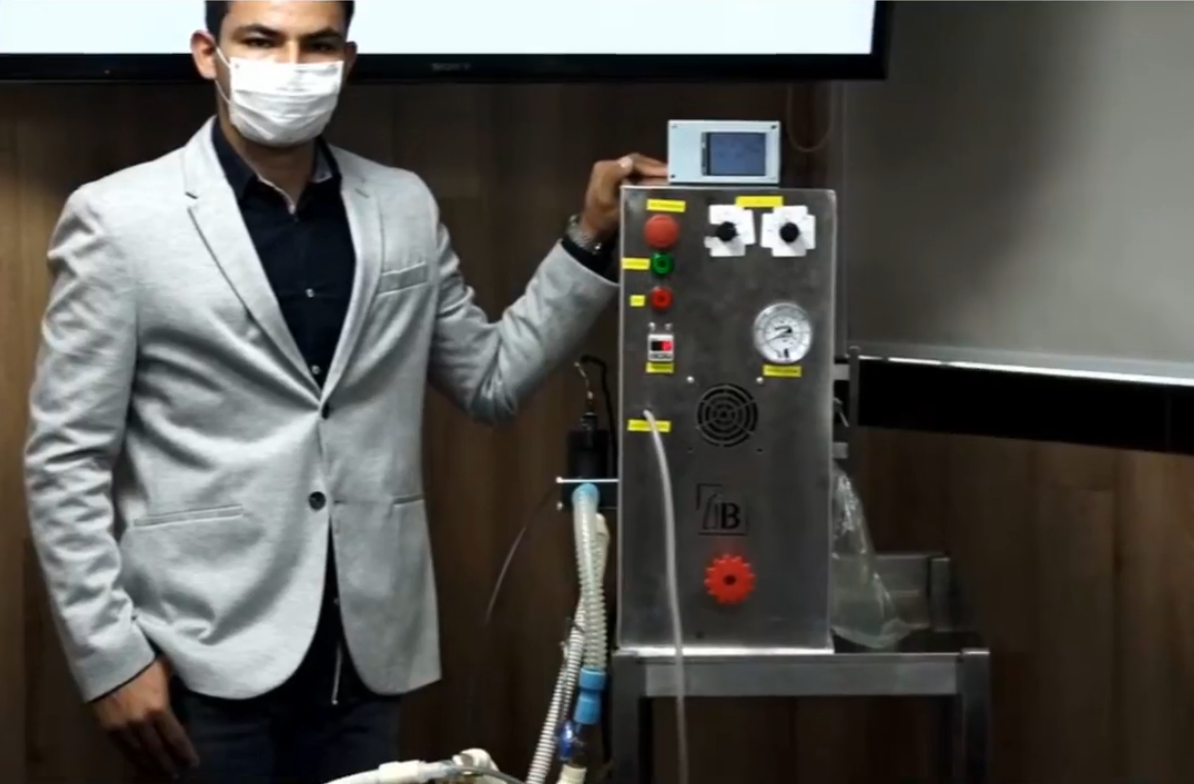 ventilador creado por jóvenes mexicanos