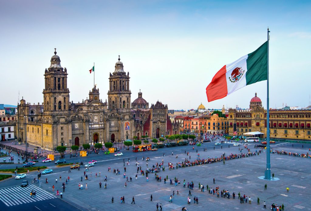 zócalo de la Ciudad de México