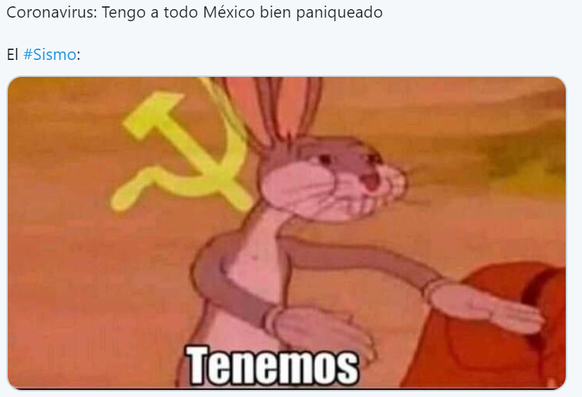 memes sismo México
