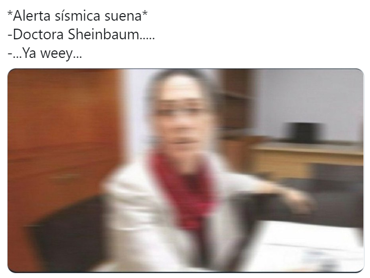 Los memes que dejó el sismo de 7.5 en México