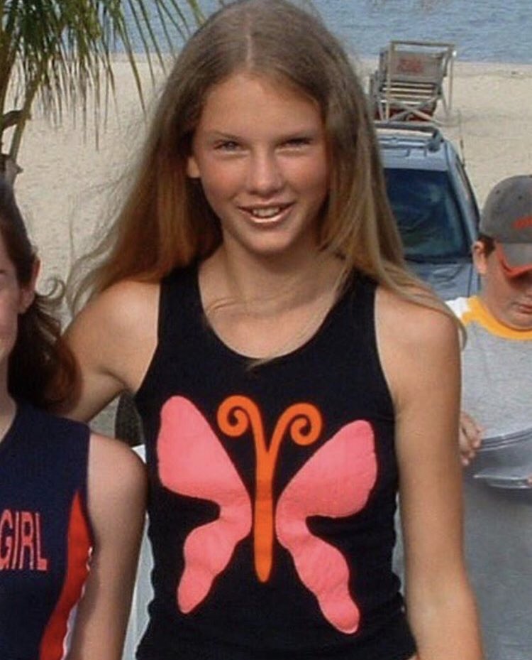 Taylor Swift antes y después