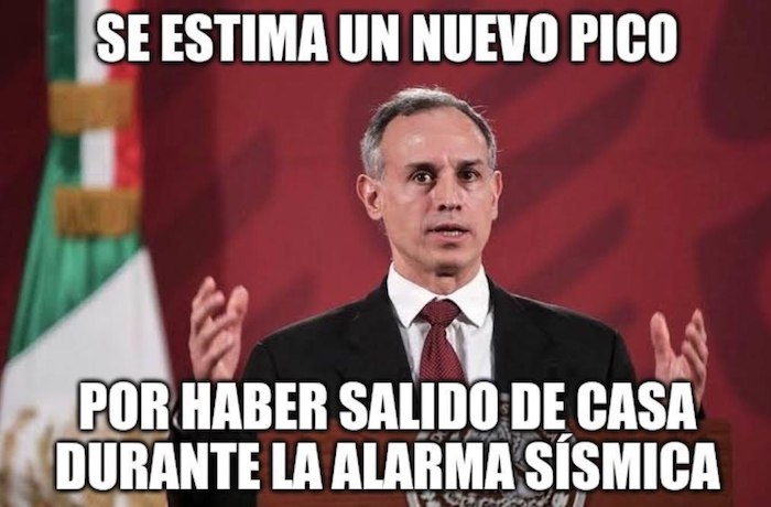 memes sismo México