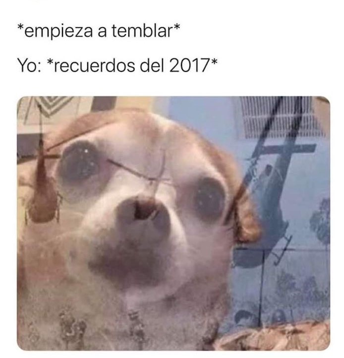 memes sismo México